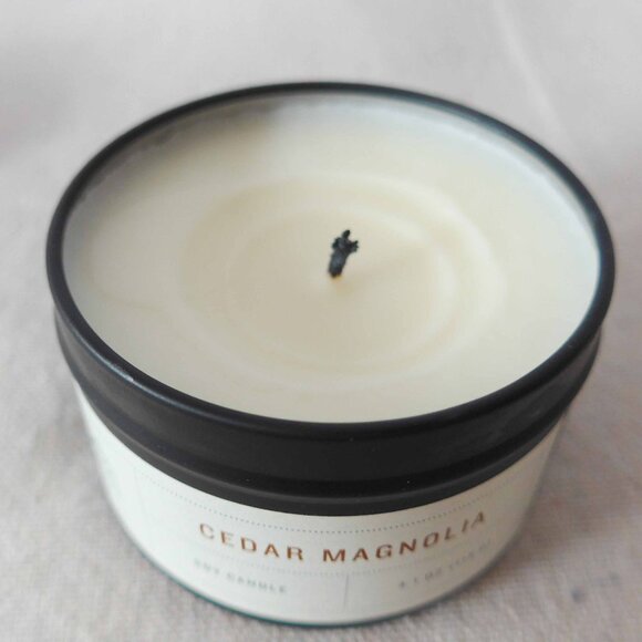 Hearth & Hand with Magnolia Cedar Magnolia Soy Candle (Used) - Picture 6 of 8